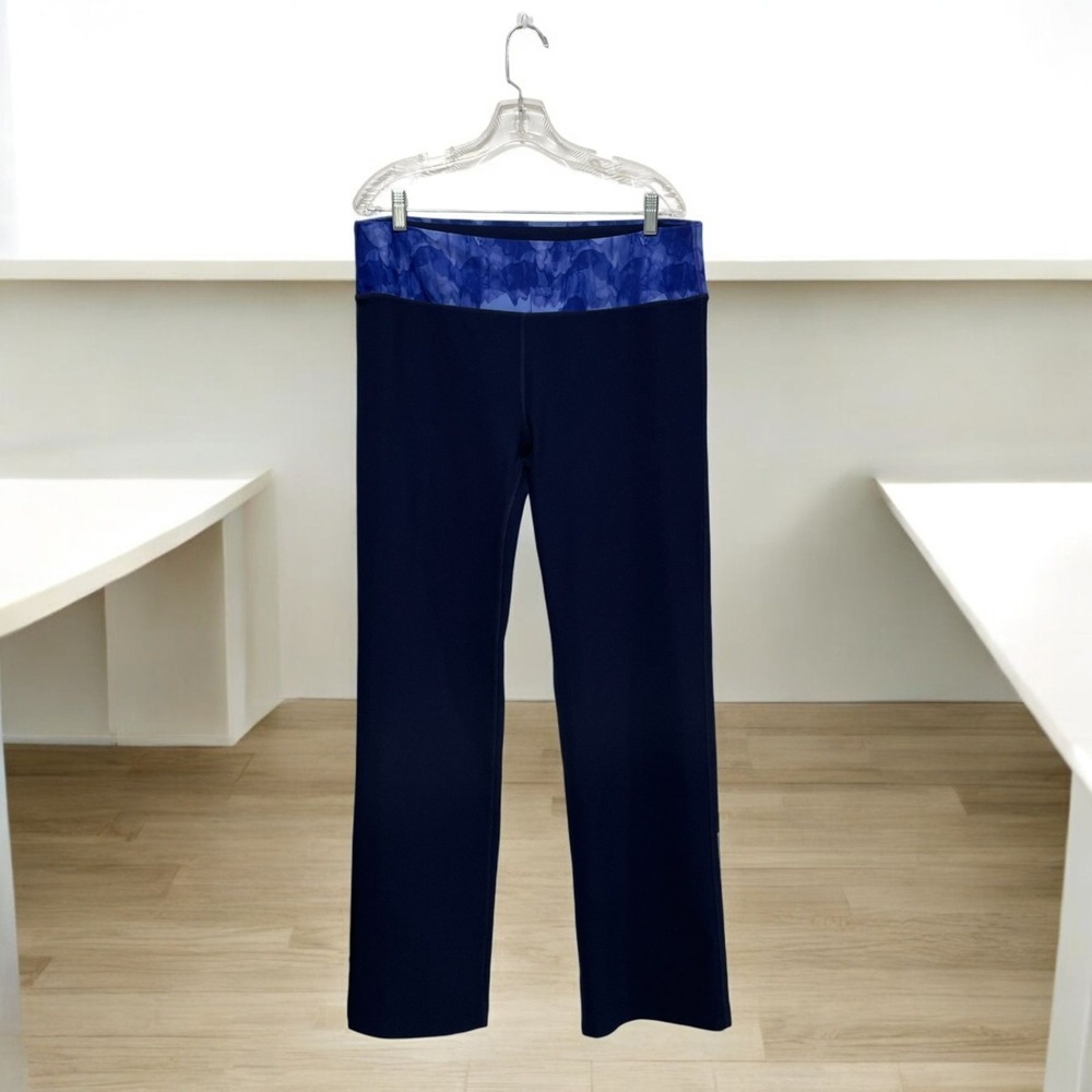 Mondetta Navy Yoga Pants XL‎ Athleisure Stretch Flare Comfy Everyday Activewear